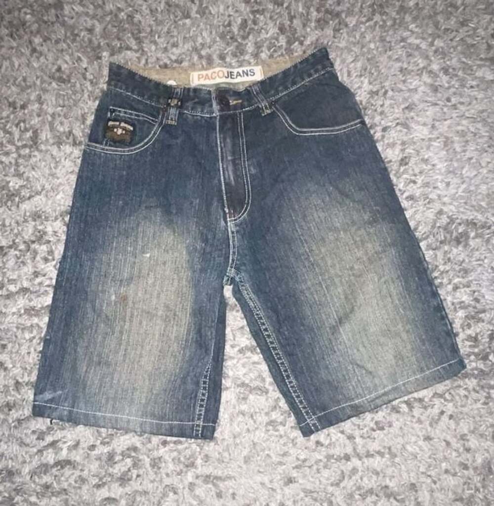 Vintage Y2K Paco Jeans Embroidered Denim Jorts